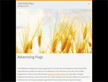 Tablet Screenshot of advertisingflags.webnode.com