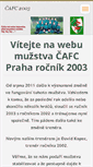 Mobile Screenshot of cafc-2003.webnode.cz