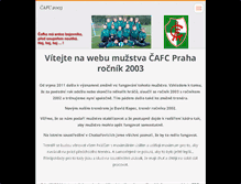Tablet Screenshot of cafc-2003.webnode.cz