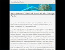 Tablet Screenshot of oceanicgarbagepatch.webnode.com