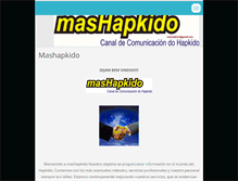 Tablet Screenshot of mashapkido.webnode.com.br