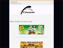 Tablet Screenshot of jfgravacoes.webnode.com.br