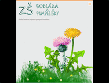 Tablet Screenshot of bodlakapampeliska.webnode.cz