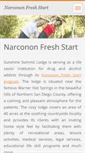 Mobile Screenshot of narconondrugrehab.webnode.com