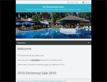 Tablet Screenshot of entertainment-store.webnode.com
