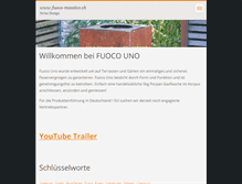 Tablet Screenshot of fuoco-uno.webnode.com