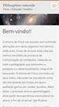 Mobile Screenshot of philosophiae-naturalis.webnode.com