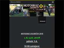 Tablet Screenshot of motosraz-chlebicov.webnode.cz