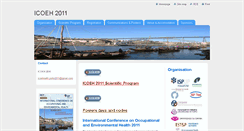 Desktop Screenshot of icoeh2011.webnode.pt