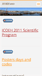 Mobile Screenshot of icoeh2011.webnode.pt