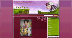 Desktop Screenshot of melgozacustompinatas.webnode.es