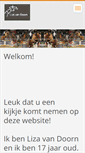 Mobile Screenshot of lizavandoorn.webnode.com