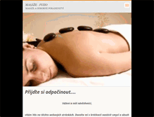 Tablet Screenshot of masaze-fyzio.webnode.cz