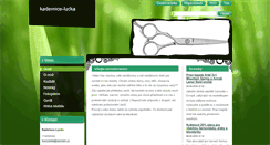 Desktop Screenshot of kadernice-lucka.webnode.cz