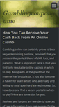 Mobile Screenshot of gamblingcoupongame.webnode.com