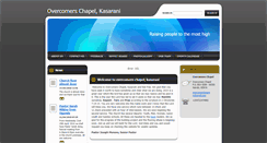 Desktop Screenshot of overcomerschapel.webnode.com