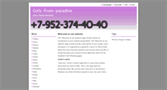 Desktop Screenshot of girls-from-paradise.webnode.com