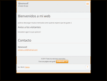 Tablet Screenshot of djmanucoll.webnode.com.ar