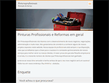 Tablet Screenshot of pinturasprofissionais.webnode.com