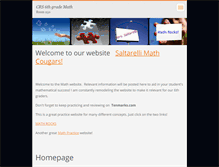 Tablet Screenshot of crsmath.webnode.com
