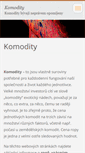Mobile Screenshot of investice-komodity.webnode.cz