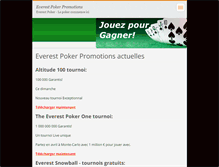 Tablet Screenshot of everest-poker.webnode.fr