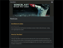 Tablet Screenshot of djsonicblast.webnode.pt