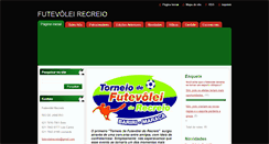 Desktop Screenshot of futevoleirecreio.webnode.com.br