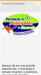 Mobile Screenshot of futevoleirecreio.webnode.com.br