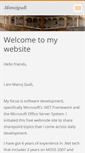 Mobile Screenshot of manojgudi.webnode.com