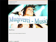 Tablet Screenshot of muqiverci-music.webnode.com