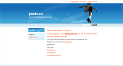 Desktop Screenshot of joods.webnode.com