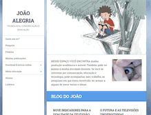 Tablet Screenshot of joaoalegria.webnode.com