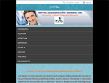 Tablet Screenshot of lojatecnybel.webnode.com.br