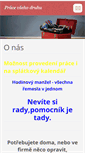 Mobile Screenshot of hodinovymanzel-cz.webnode.cz
