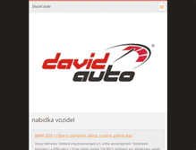 Tablet Screenshot of davidauto.webnode.cz