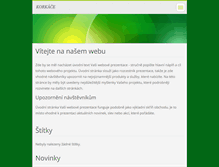 Tablet Screenshot of korkace.webnode.cz