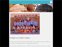 Tablet Screenshot of hcroznovmini.webnode.cz