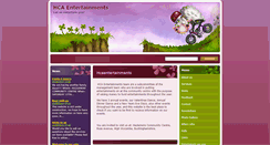 Desktop Screenshot of hcaentertainments.webnode.com