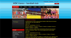Desktop Screenshot of hadzanavranov.webnode.sk