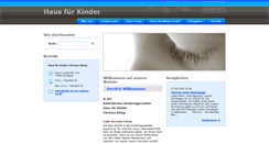 Desktop Screenshot of hausfuerkinder.webnode.com