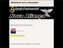 Tablet Screenshot of igrejapentecostalnovaalianca.webnode.com.br