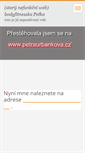 Mobile Screenshot of petraurbankova.webnode.cz