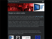 Tablet Screenshot of filmovekluby.webnode.sk