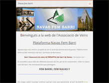 Tablet Screenshot of navas.webnode.com