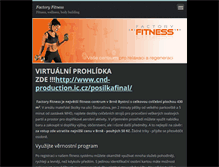 Tablet Screenshot of factory-fitness.webnode.com