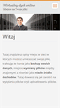 Mobile Screenshot of dysk-online.webnode.com