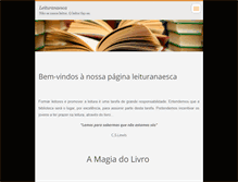 Tablet Screenshot of leituranaesca.webnode.pt