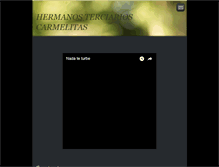 Tablet Screenshot of hermanoscarmelitas.webnode.es