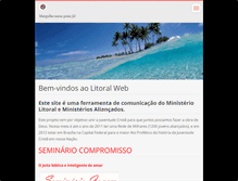 Tablet Screenshot of ministeriolitoral.webnode.com.br